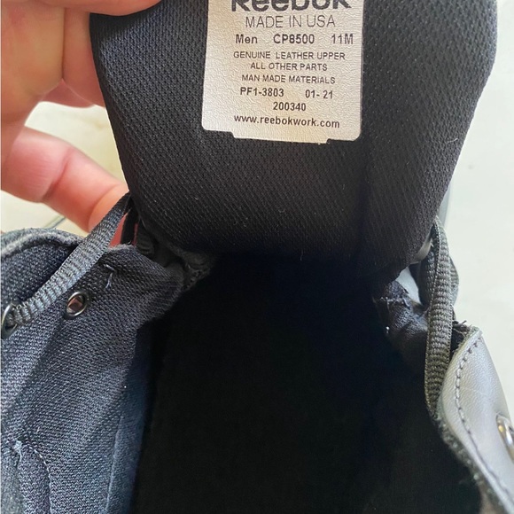 Men’s USA made genuine leather Reebok size 11 in box, brand new main image 4